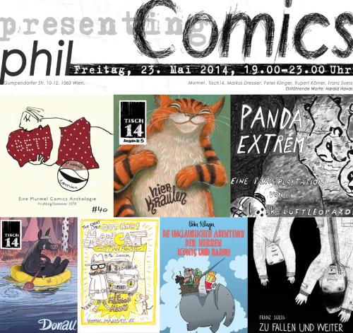 Presenting Comics im phil am 23.05.2014