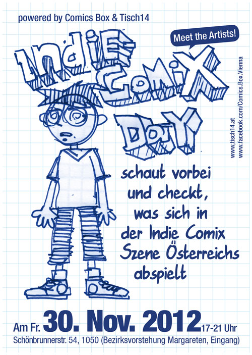 30.11.2012 17-21 Indie Comics Day 5, Schönbrunnerstr. 54